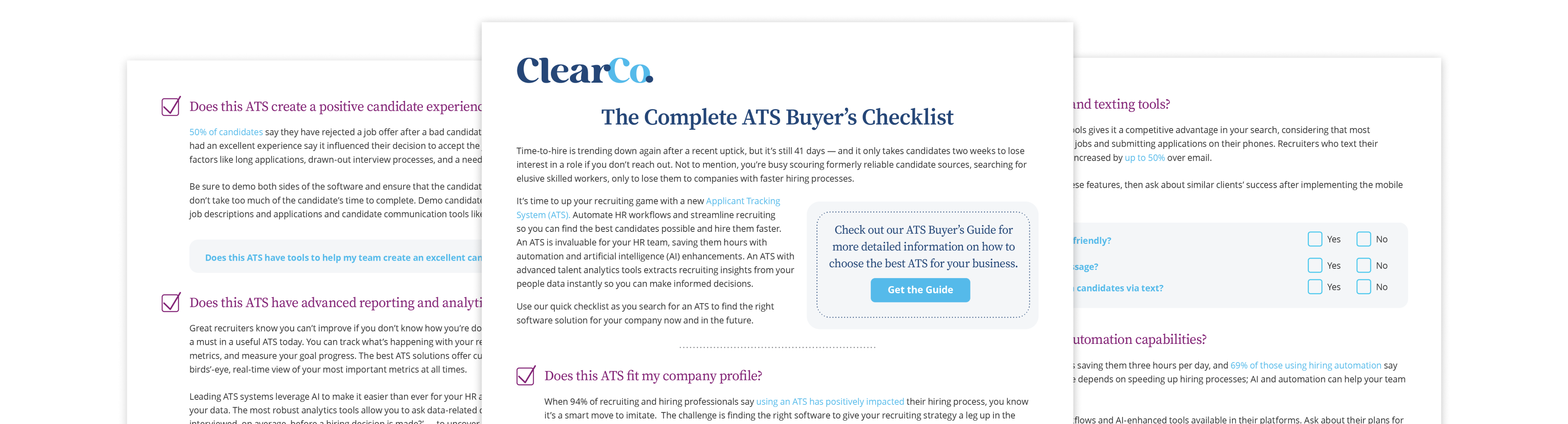 ATS Buyers Guide Checklist Mockup